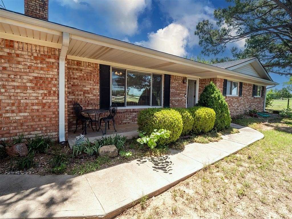 17.4 Acres of Land with Home for Sale in Prague, Oklahoma
