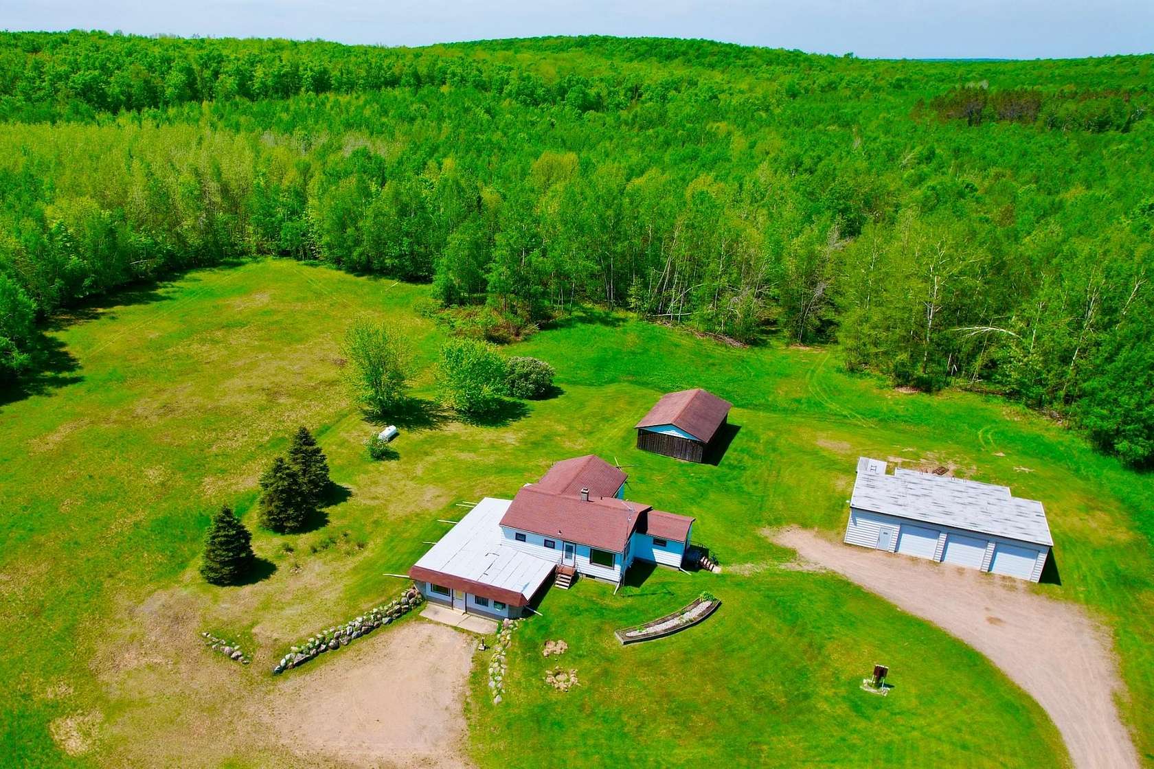 7.1 Acres of Land with Home for Sale in Wabeno, Wisconsin