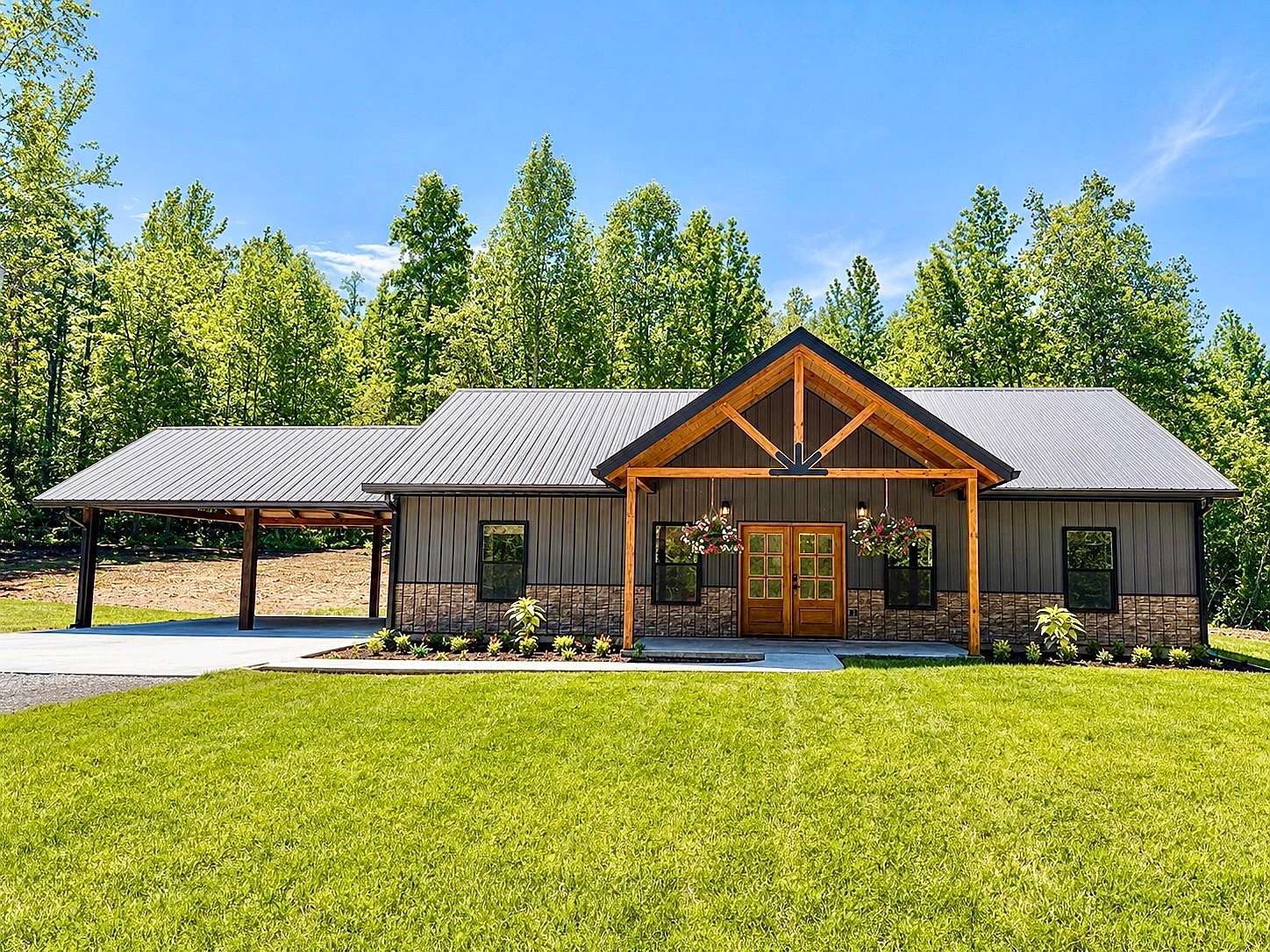 5.14 Acres of Land with Home for Sale in Linden, Tennessee