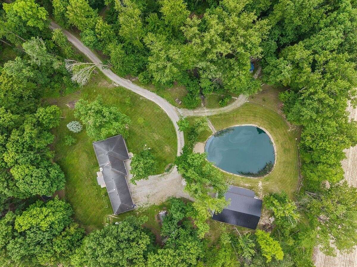11 Acres of Recreational Land with Home for Sale in Richwood, Ohio