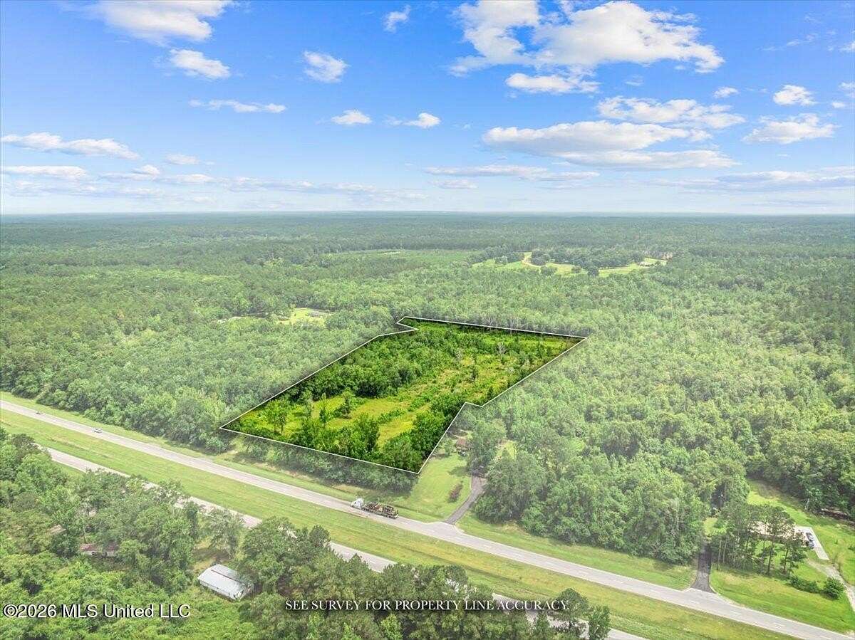 17 Acres of Mixed-Use Land for Sale in New Augusta, Mississippi