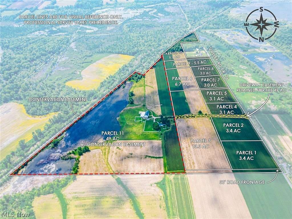 3.4 Acres of Residential Land for Auction in Wooster, Ohio