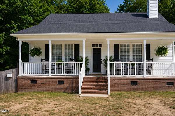 11.4 Acres of Recreational Land with Home for Sale in Mebane, North Carolina