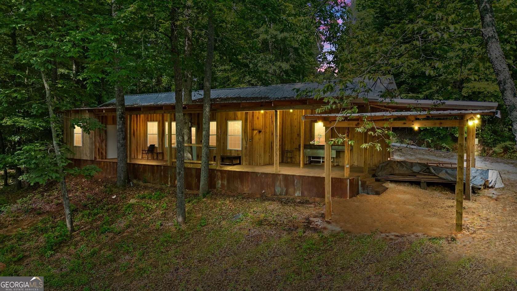 48 Acres of Recreational Land with Home for Sale in Woodland, Alabama