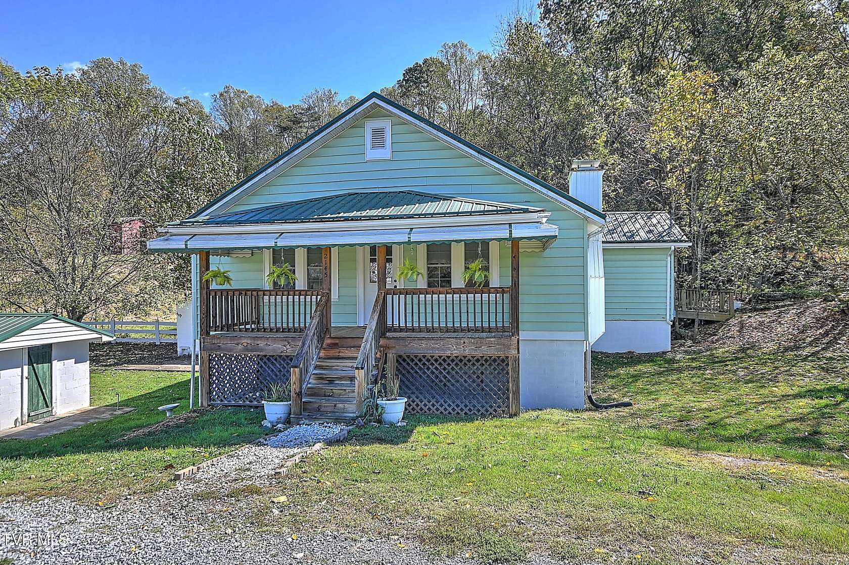 2.24 Acres of Land with Home for Sale in Fall Branch, Tennessee