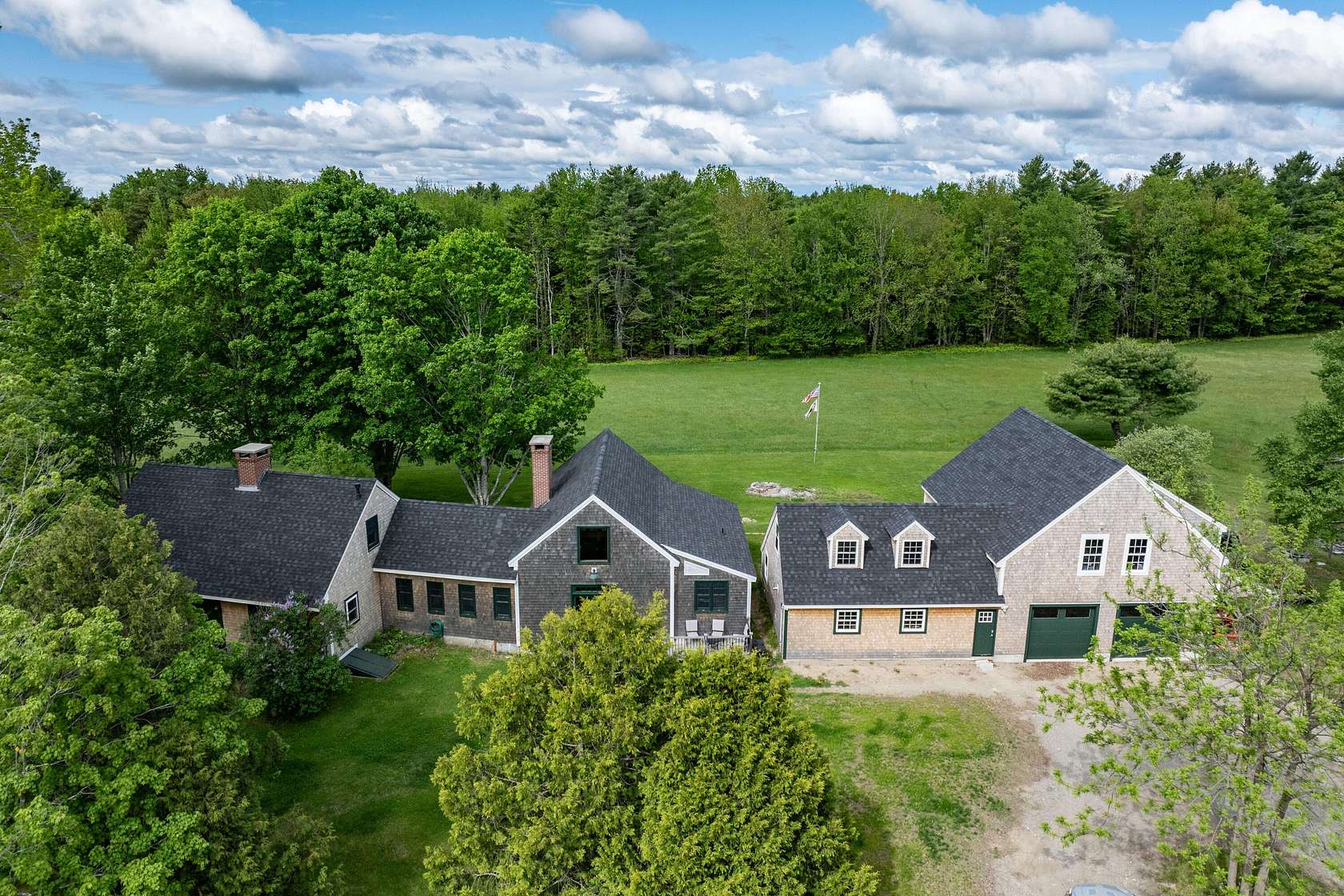 67 Acres of Land with Home for Sale in Waldoboro, Maine