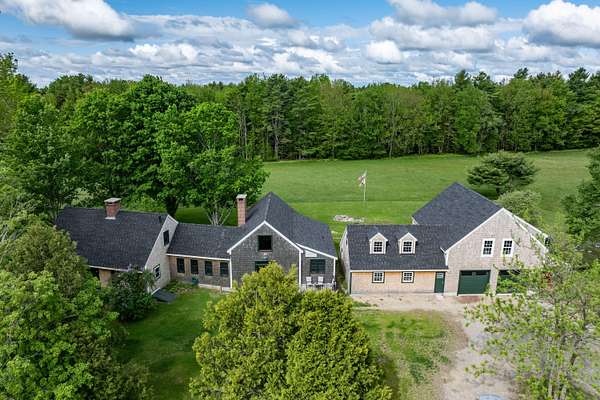 67 Acres of Land with Home for Sale in Waldoboro, Maine