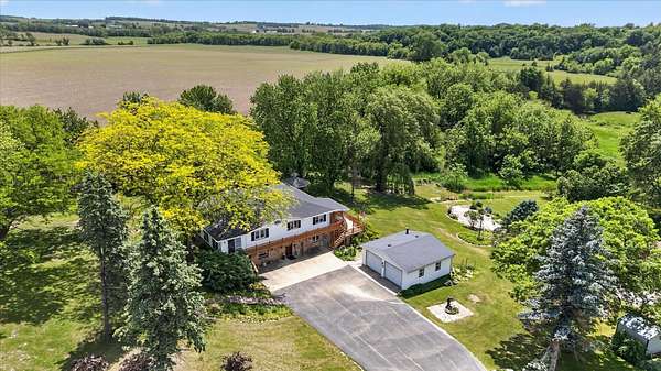 6.55 Acres of Land with Home for Sale in Rock City, Illinois