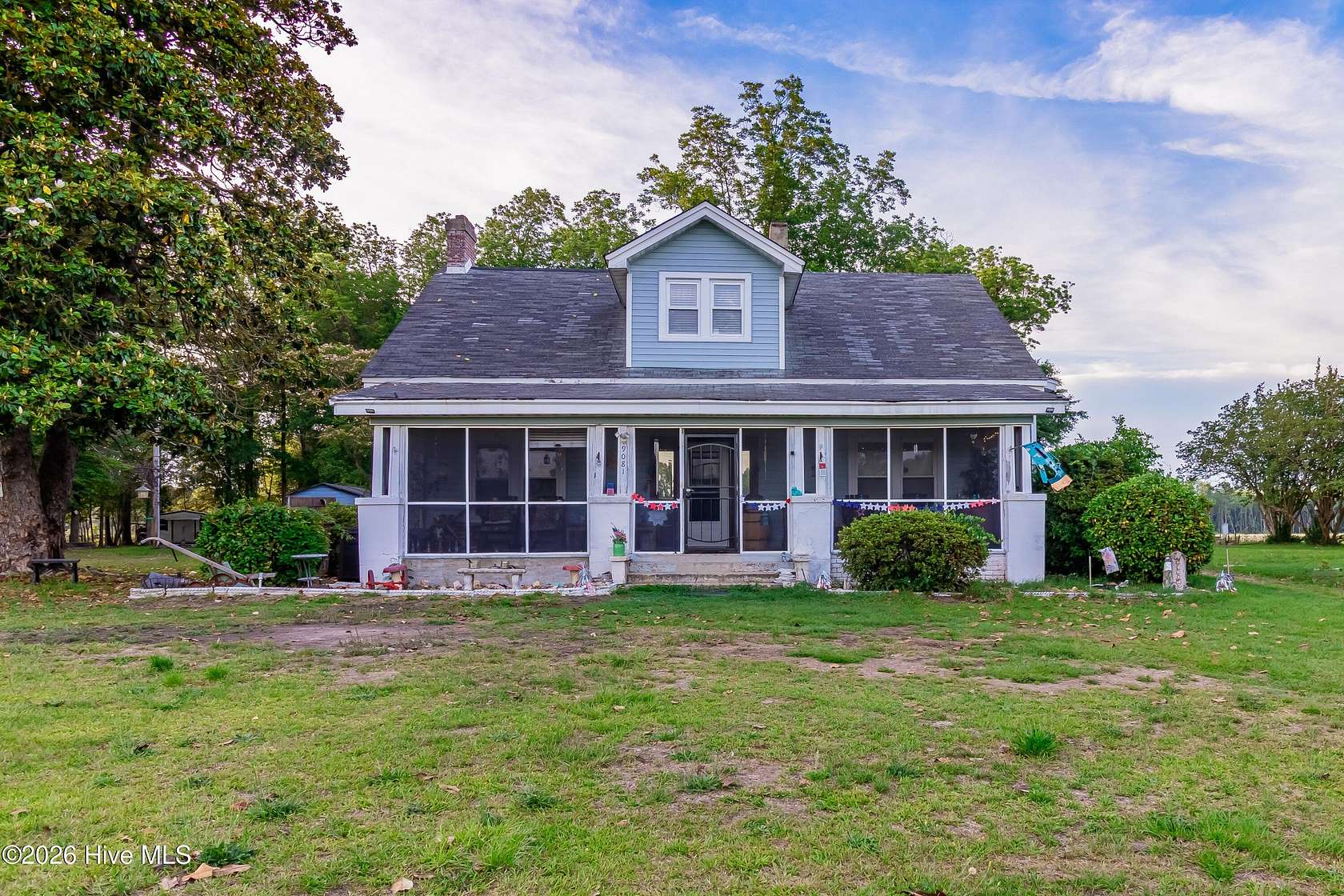 3.39 Acres of Land with Home for Sale in Wagram, North Carolina