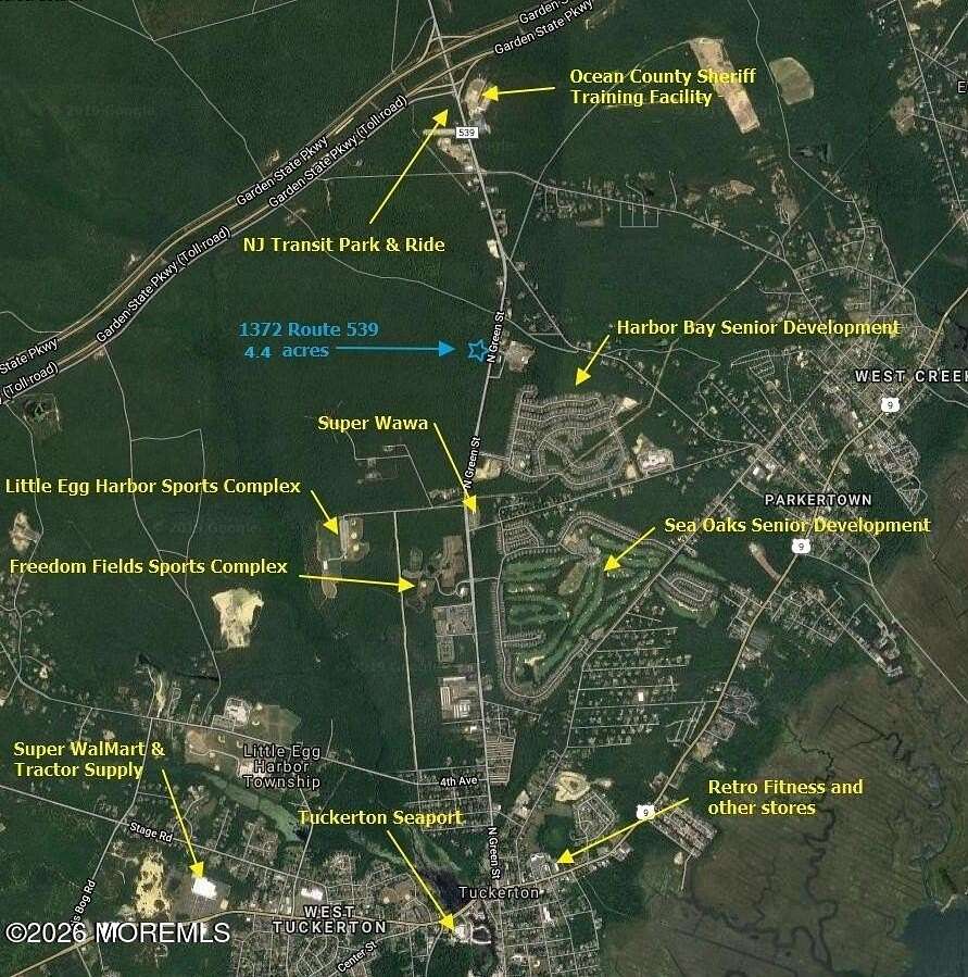 2 Acres of Commercial Land for Sale in Little Egg Harbor Township, New Jersey