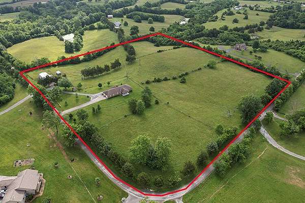 11.5 Acres of Land with Home for Sale in Perryville, Kentucky