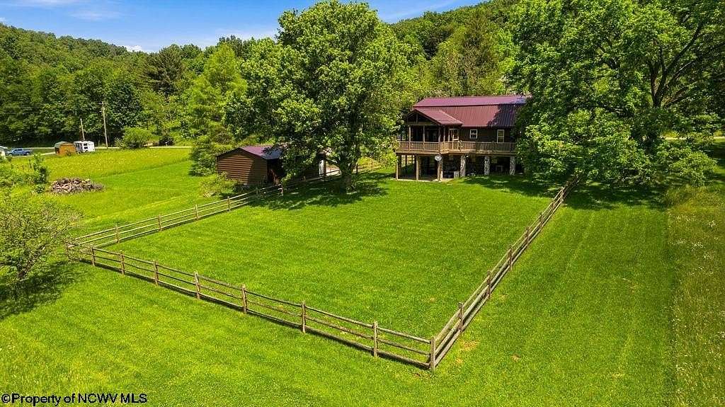 24.5 Acres of Recreational Land with Home for Sale in Salem, West Virginia