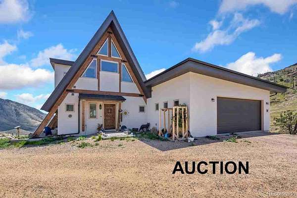35 Acres of Land with Home for Auction in Bellvue, Colorado