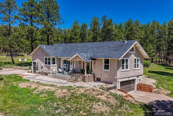 9.54 Acres of Land with Home for Sale in Colorado Springs, Colorado