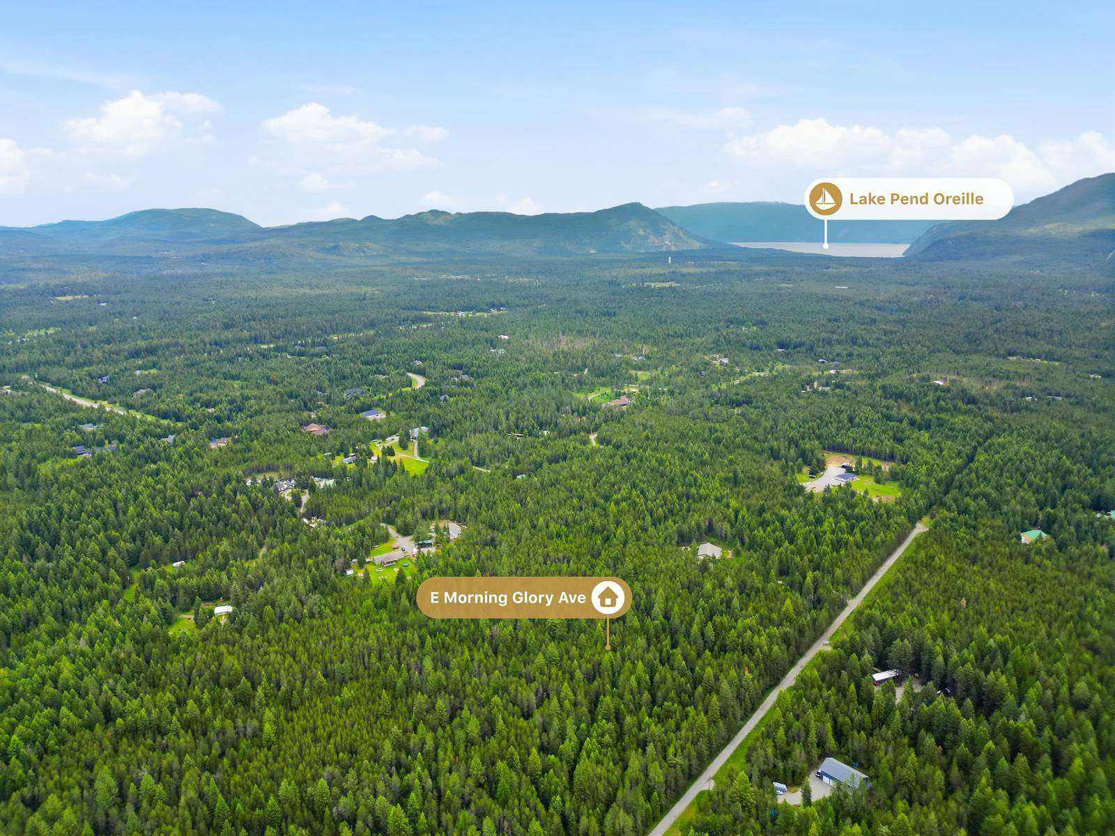 10 Acres of Recreational Land for Sale in Athol, Idaho