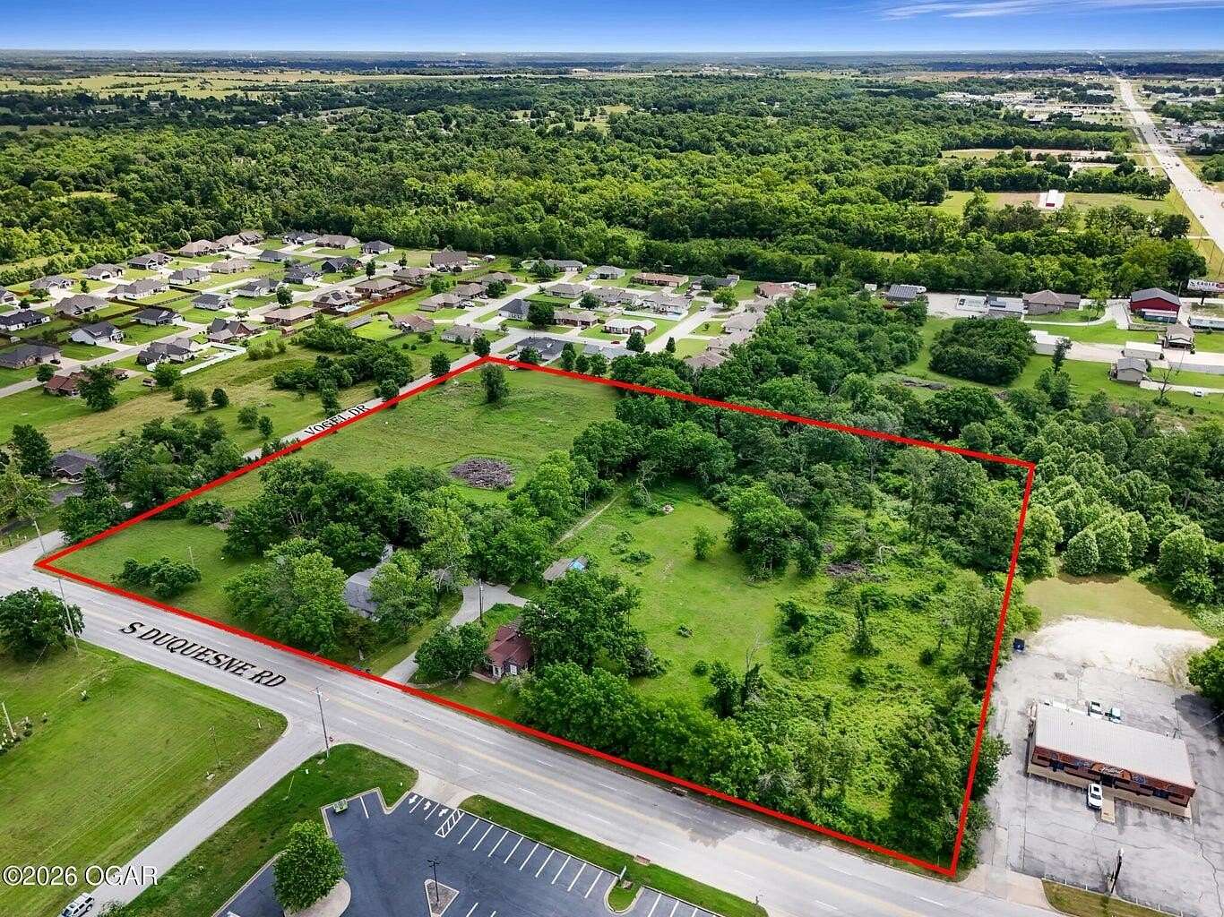 9.6 Acres of Mixed-Use Land for Sale in Duquesne, Missouri