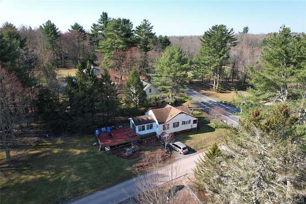 5.3 Acres of Land with Home for Sale in Kauneonga Lake, New York