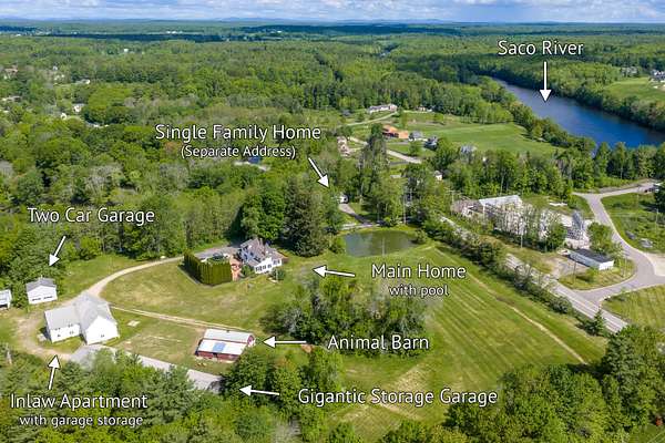 20 Acres of Land with Home for Sale in Biddeford, Maine