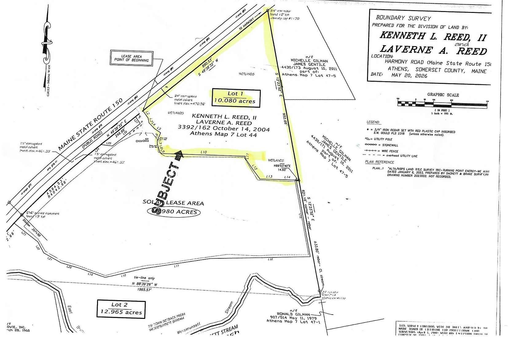10 Acres of Land for Sale in Athens, Maine
