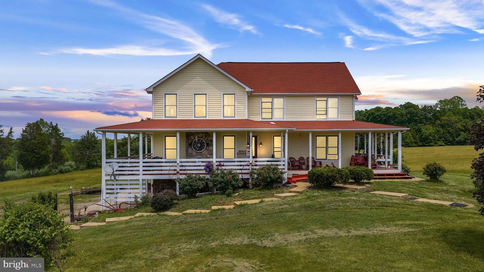 94.3 Acres of Land with Home for Sale in Spotsylvania, Virginia