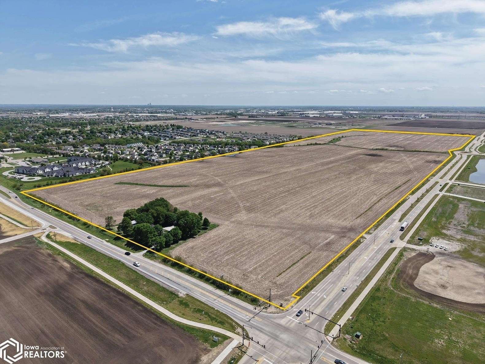 140 Acres of Land with Home for Sale in Grimes, Iowa