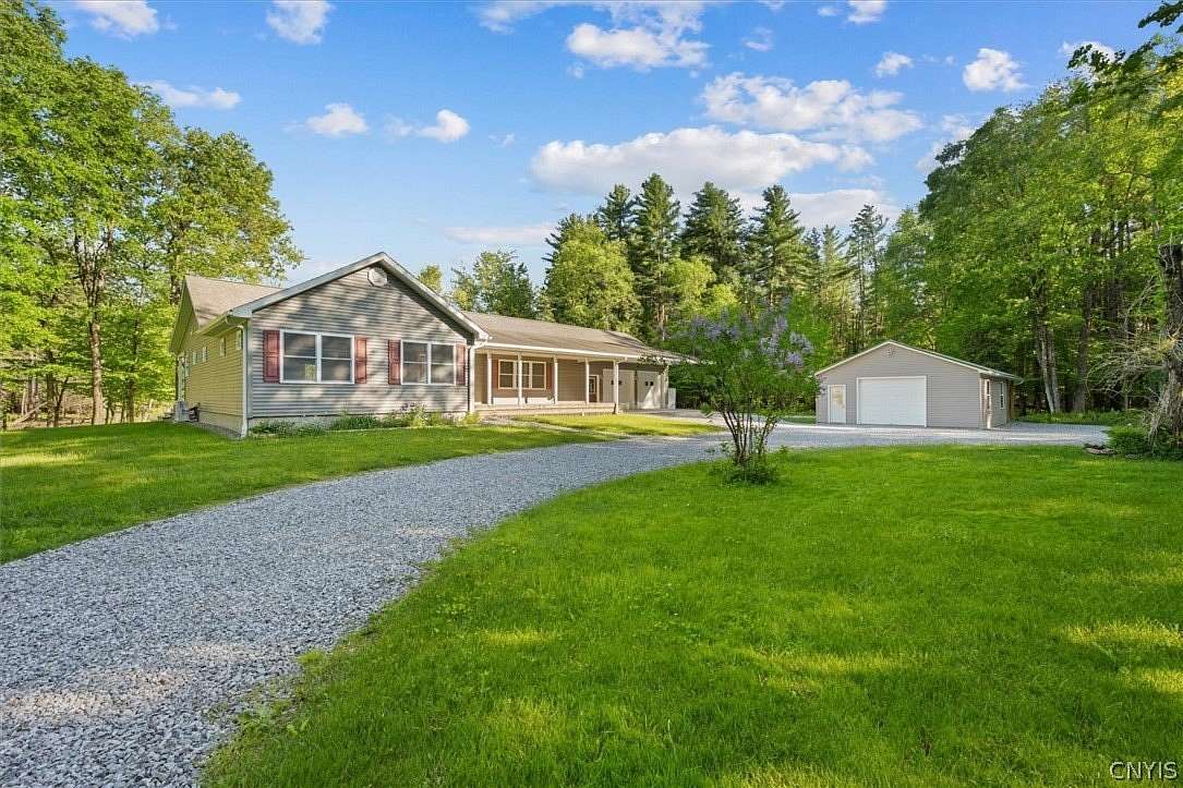42 Acres of Recreational Land with Home for Sale in Taberg, New York