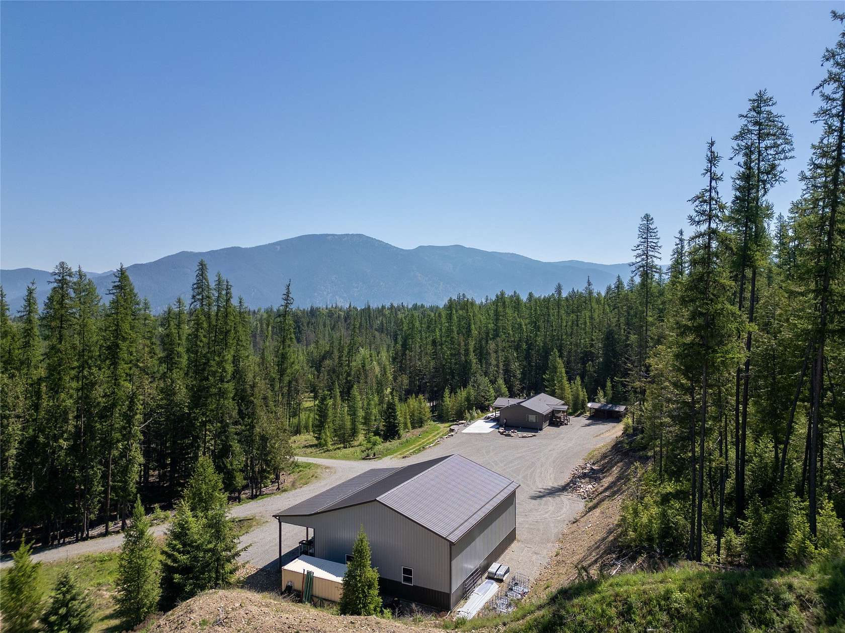 20 Acres of Recreational Land with Home for Sale in Trout Creek, Montana