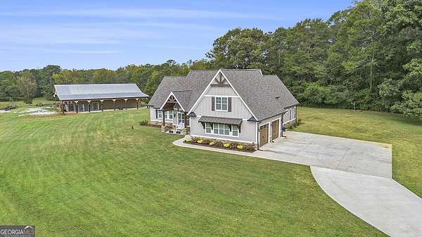 16.2 Acres of Land with Home for Sale in Carrollton, Georgia