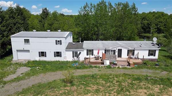 10.1 Acres of Land with Home for Sale in Unadilla, New York
