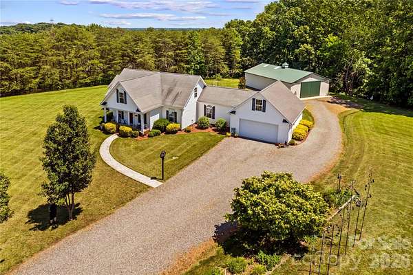 7 Acres of Land with Home for Sale in Hiddenite, North Carolina