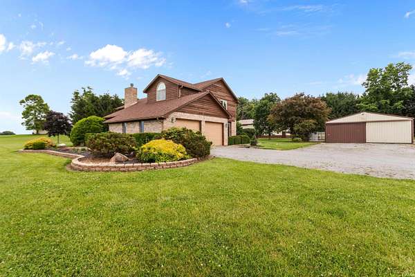 2.69 Acres of Land with Home for Sale in Cicero, Indiana