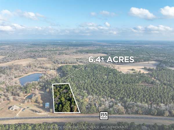6.4 Acres of Land for Sale in Palestine, Texas