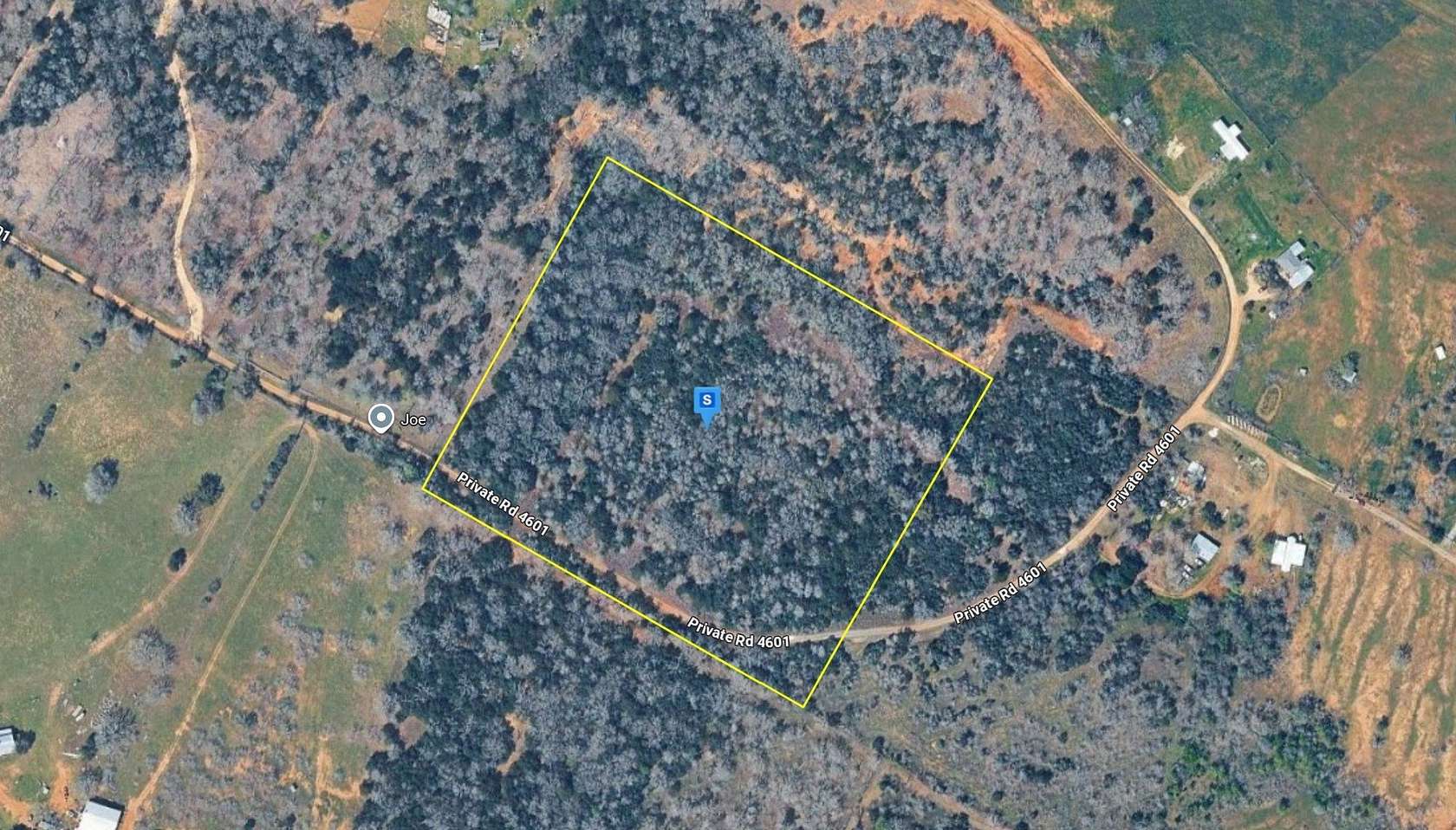 11.3 Acres of Land for Sale in Waelder, Texas