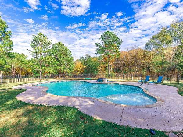 7.58 Acres of Land with Home for Lease in Denison, Texas