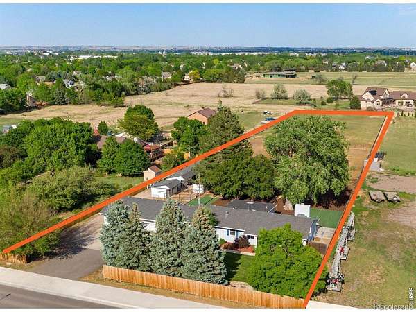 2.26 Acres of Land with Home for Sale in Fort Collins, Colorado