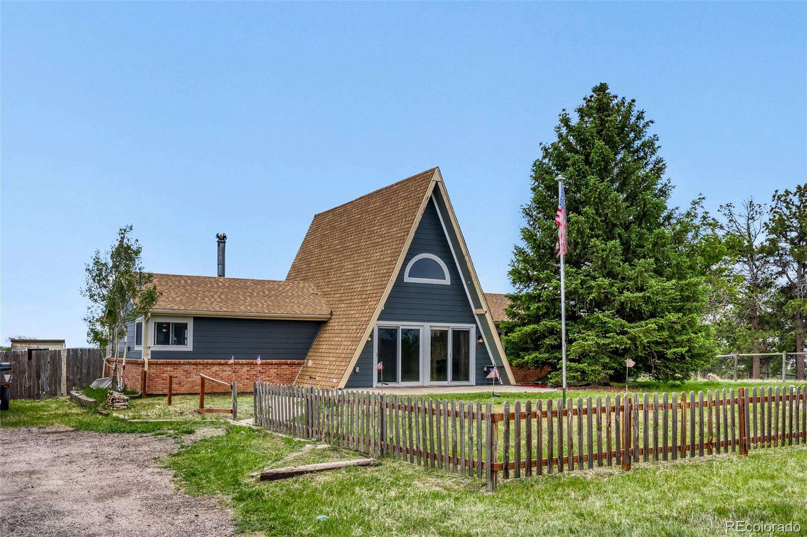 5 Acres of Land with Home for Sale in Elizabeth, Colorado