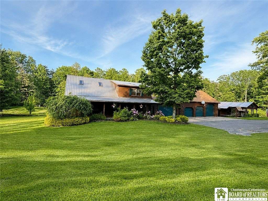 8 Acres of Land with Home for Sale in Portland, New York