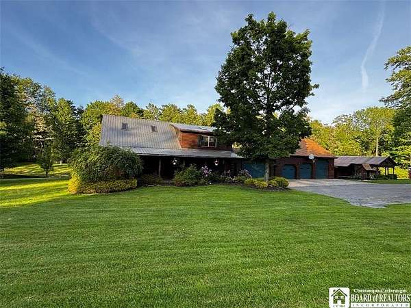 8 Acres of Land with Home for Sale in Portland, New York