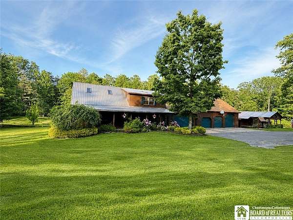 8 Acres of Land with Home for Sale in Portland, New York