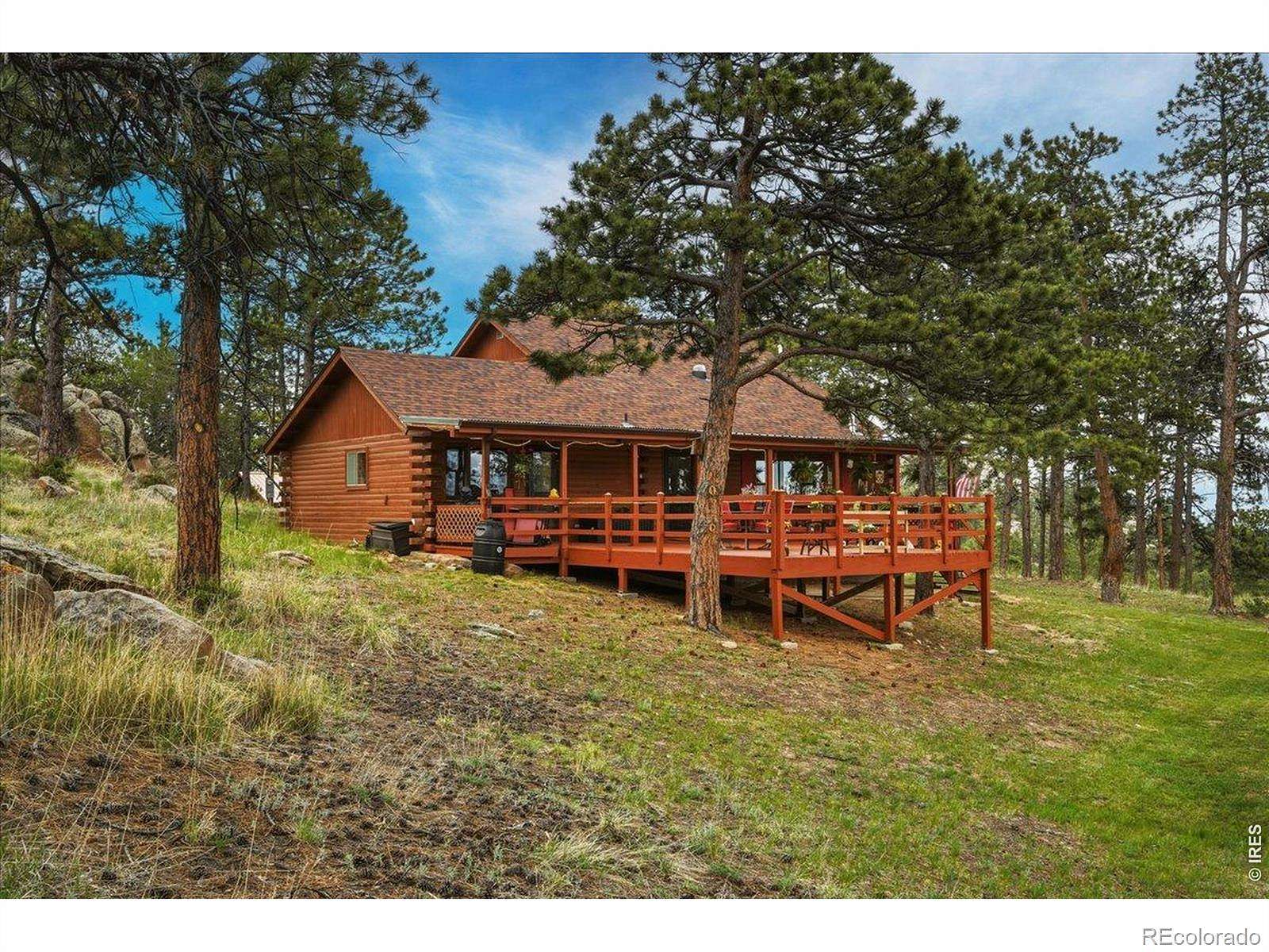 4.8 Acres of Land with Home for Sale in Livermore, Colorado