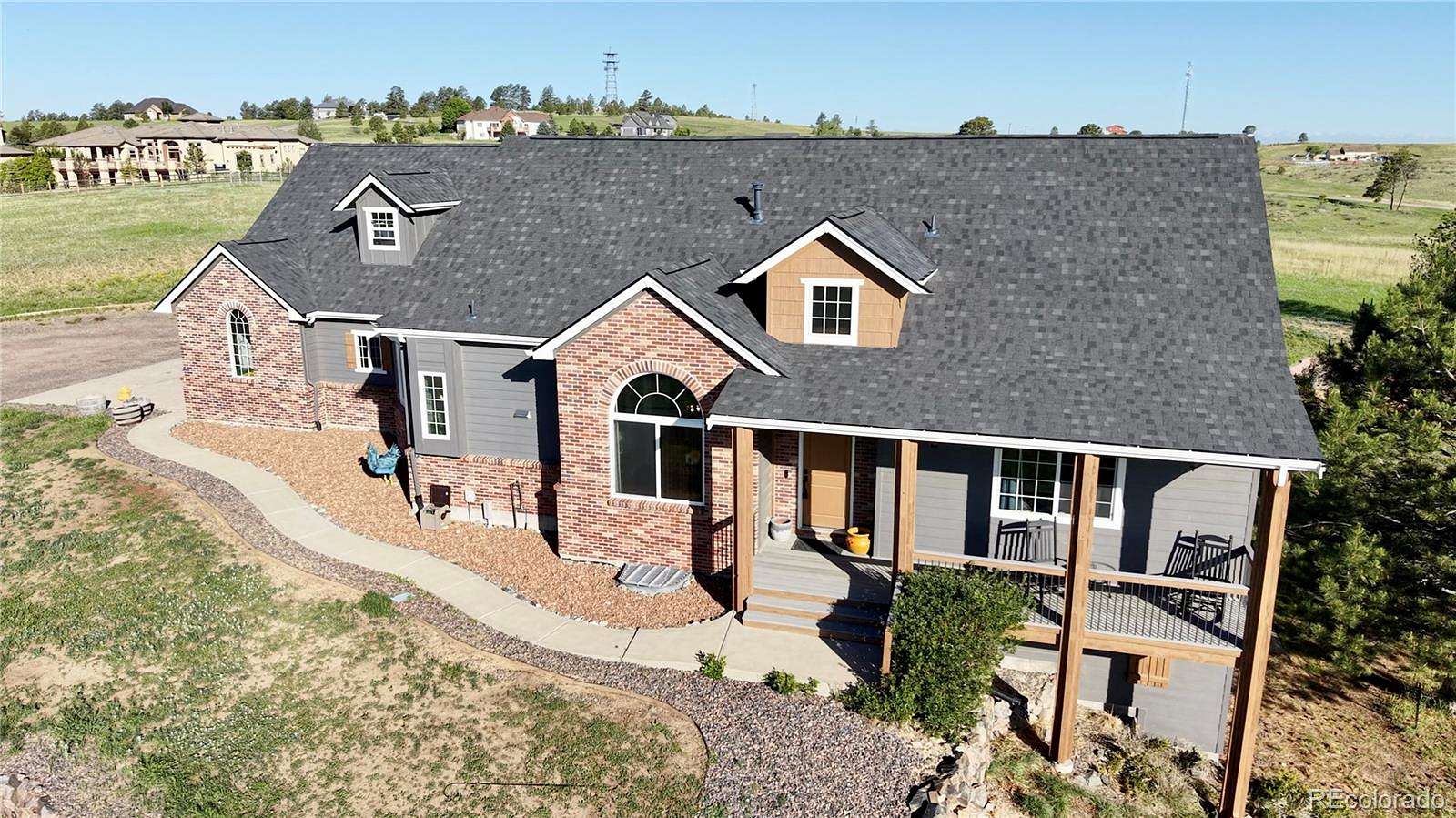 5 Acres of Land with Home for Sale in Elizabeth, Colorado