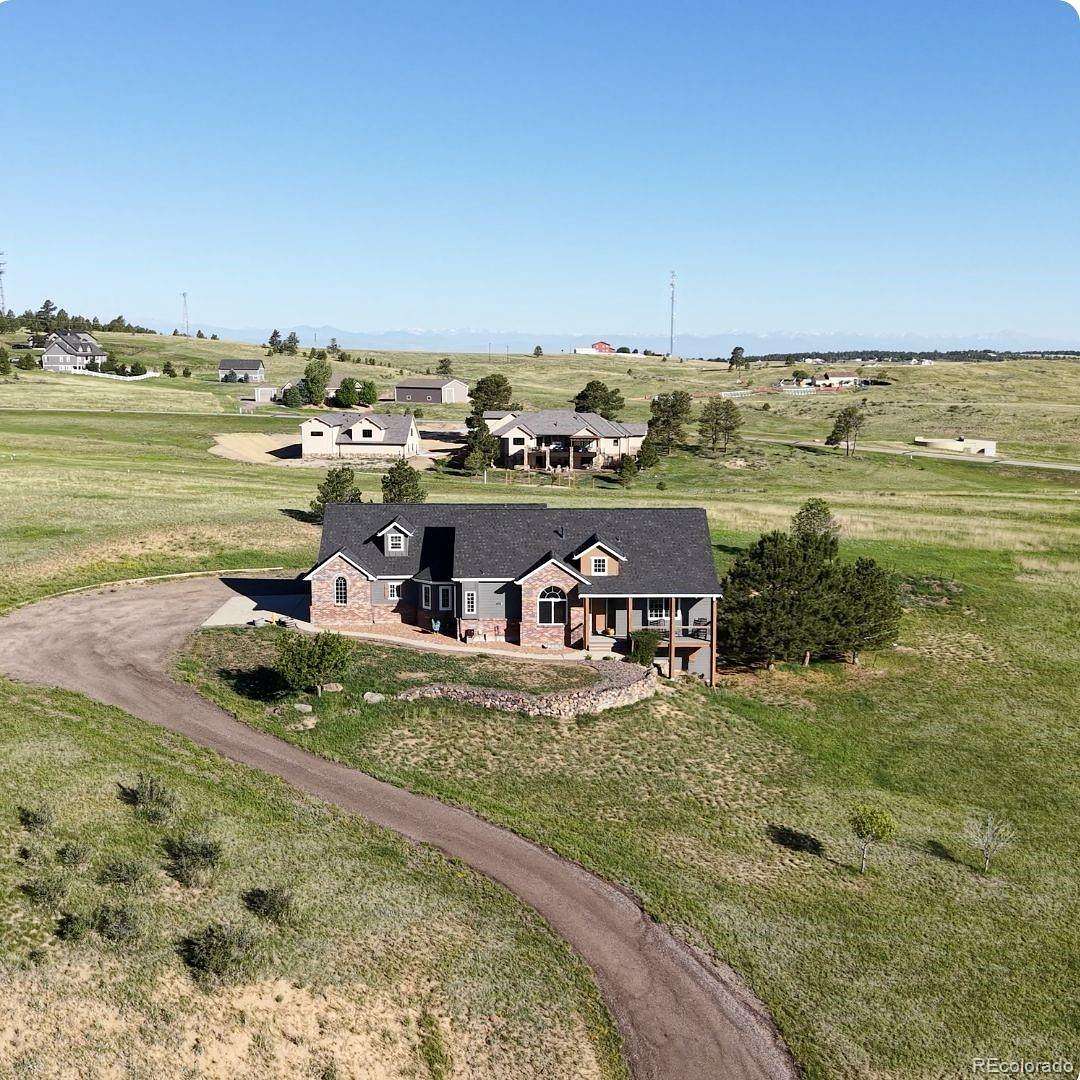 5 Acres of Land with Home for Sale in Elizabeth, Colorado