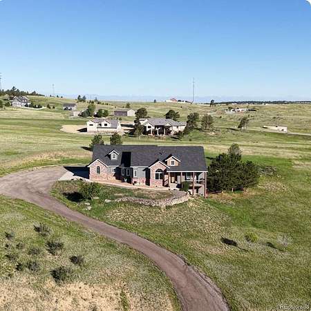 5 Acres of Land with Home for Sale in Elizabeth, Colorado