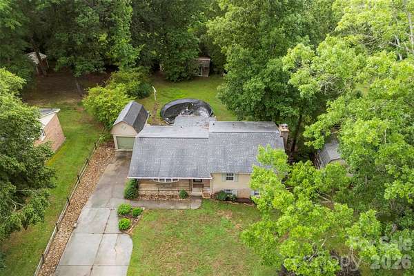 6.8 Acres of Land with Home for Sale in Concord, North Carolina