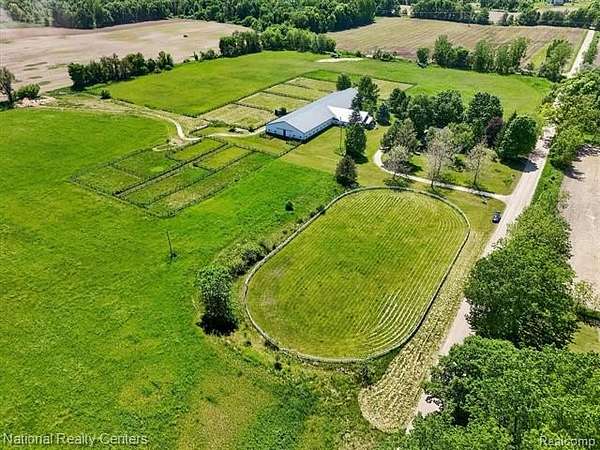 32.7 Acres of Land with Home for Sale in Cohoctah Township, Michigan