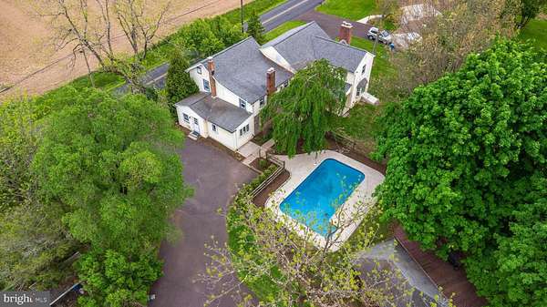 3.82 Acres of Land with Home for Sale in Perkasie, Pennsylvania