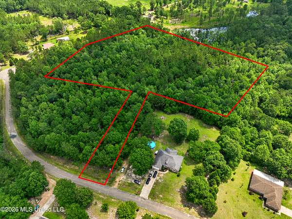 4.6 Acres of Residential Land for Sale in Perkinston, Mississippi
