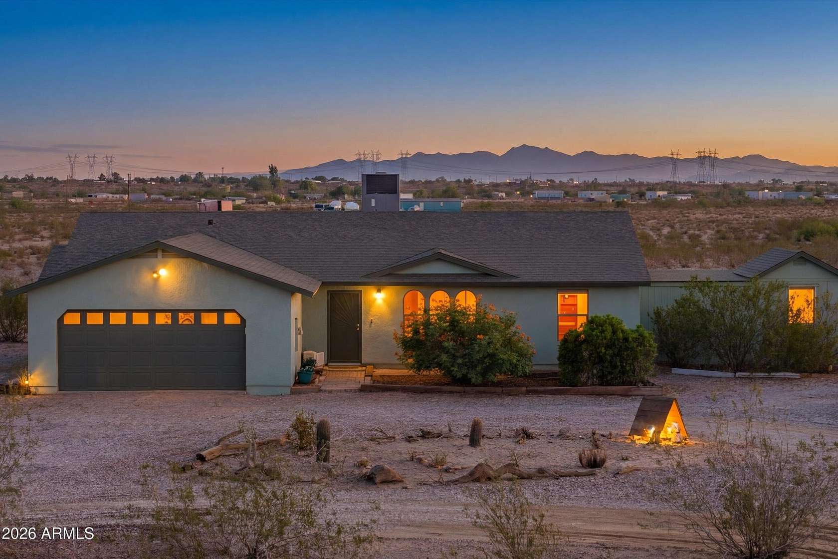 4.7 Acres of Land with Home for Sale in Tonopah, Arizona