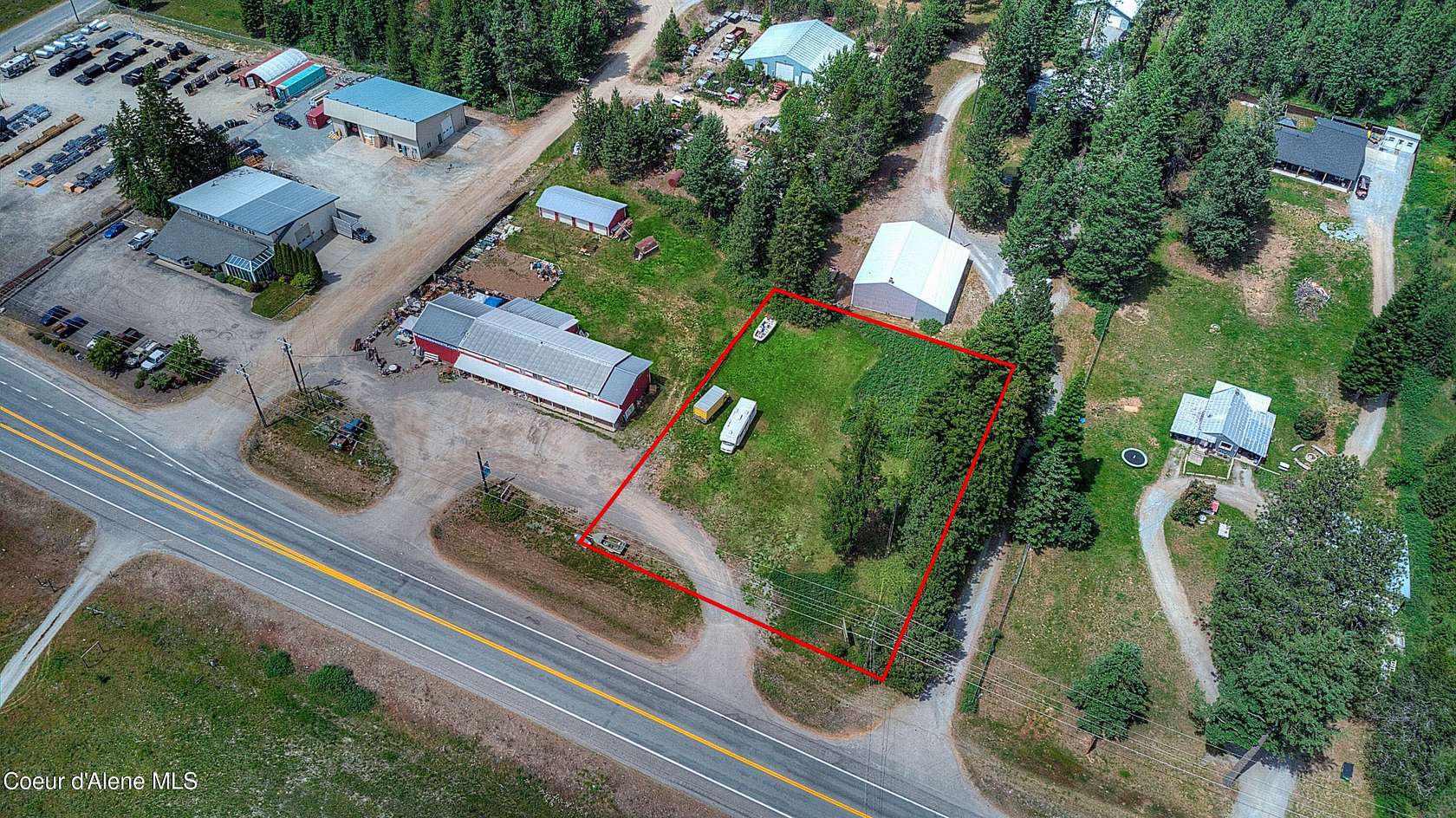 0.86 Acres of Mixed-Use Land for Sale in Priest River, Idaho