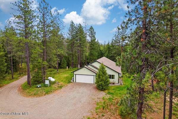 10 Acres of Recreational Land with Home for Sale in Spirit Lake, Idaho